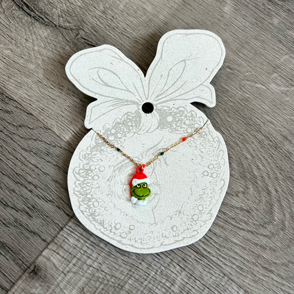 American Eagle Grinch Necklace